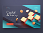 web site design finance advisory service typography modern 3d banking.jpg