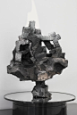 Huang Li Ying 黃立穎, ‘Wonder Stone 02 奇石雕塑 02’, 2019, Sculpture, Pencil on iron 石墨、鑄鐵, Double Square Gallery