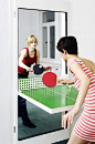 Ping Pong Table Door