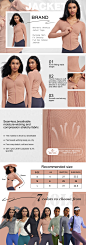 亚马逊A+设计 | 瑜伽服拉链衫