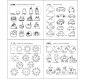 包邮 简笔画5000例 宝宝幼儿童书籍 教师用书教材人物素材技法图谱大全入门教学教程 幼儿园小学生漫画卡通画画书3-6-10岁-tmall.com天猫