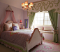 欧式田园婚房卧室装修效果图大全2012图片 卧室飘窗窗帘设计图片