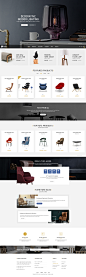 Umbra - Furniture & Interior PSD Template : Umbra is the premium PSD template for multi concept eCommerce shop. It can be suitable for any kind of ecommerce shops thanks to its multi-functional layout. Umbra brings in the clean interface with unique a