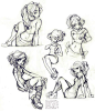 Sketcho : New sketches of old poses by Loish ©