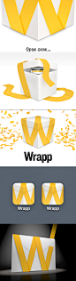 iphone Wrapp应用icon设计