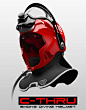 CThru1 超酷未来消防装备 C Thru消防头盔概念设计