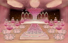 艺术生糖糖采集到婚礼效果图