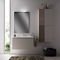 Bathroom rendering : bathroom interior rendering