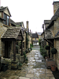 Broadway alley, Cotswold, Gloucestershire 