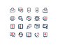 Help And Support outline Icons