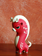 奥地利维也纳Teodoru Badiu玩具设计师作品-害羞魅力的海马姑娘树脂玩具_卡通形象 _T20191127 