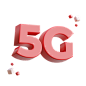 5 G 网络信号 3D 图标