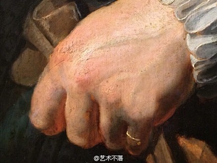 鲁本斯油画中的手