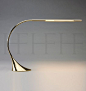 Toled desk light from Hector Finch.: 