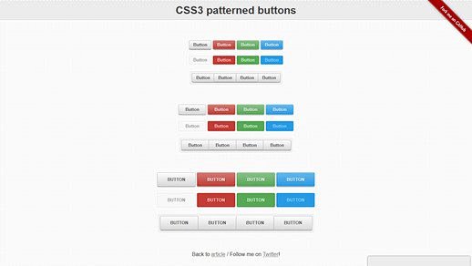 漂亮的CSS按钮样式集以及在线生成工具