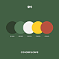 #colour245 dark bg  . #0d4a4e #ff947b #f6f4ed #ead3a2 . #5284ab . #colors #color #colours #colour #palette #colorscheme #colourscheme #ui…