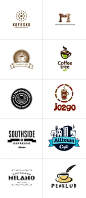 咖啡世界——咖啡Logo大全(原图尺寸：650x1500px)