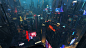 General 3840x2160 digital digital art artwork illustration city cityscape landscape futuristic futuristic city architecture building urban city lights skyscraper tower lights environment concept art cyber cyber city dark science fiction niyas ck