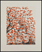 Tanaka Ryohei/Persimmons and Farmhouse  www.vernegallery.com: 