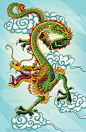 Chinese Dragon Painting - New Year Seasons/Holidays