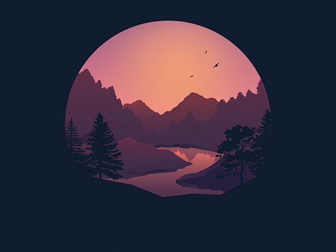 Mountains | Illustra...