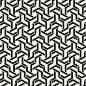  传染媒介无缝的黑白中间影调排行网格图形 抽象几何背景设计 皇族释放例证