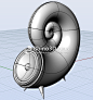 Spirula音箱——Rhino建模分享 |