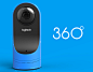 360° Webcam concept : 360° is a concept of 360° Full HD webcam