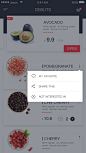 Recipe fruits interface 2