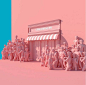 Surreal Pink Scenes by Lee Sol – Fubiz Media