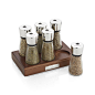 Cole & Mason 6-Jar Spice Rack