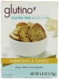 Amazon.com : Glutino Parmesan and Garlic Bagel Chips Gluten Free, 6-Ounce (Pack of 6) : Grocery & Gourmet Food