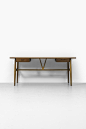 Hans Wegner wishbone desk by Johannes Hansen at Studio Schalling