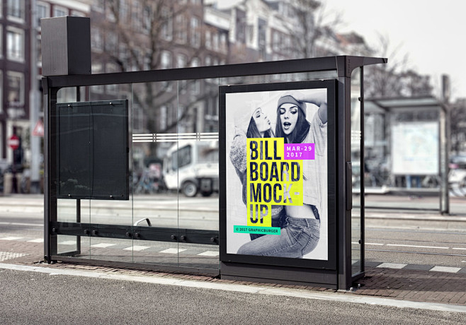 Bus Stop Billboard M...