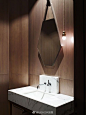 #FD Home#简约加设计感超强的浴室镜子