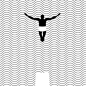 跳水的人 欧美个设计黑白简约性时尚挂画装饰画有框画家饰品-淘宝网
