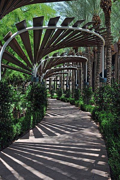 #花园设计#景观廊道，花园里最具设计理念...