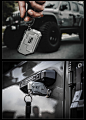 FURY钥匙壳适用于jeep07-22款牧马人JL车钥匙包改装保护套唤醒4xe-tmall.com天猫