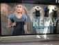 Nike - Retail window display, women's sportswear - Relay.