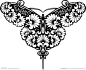 蝴蝶剪纸图案设计图__传统文化