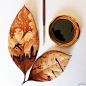 印尼艺术 Ghidaq al-Nizar | 咖啡绘画 - 当代艺术 - CNU视觉联盟