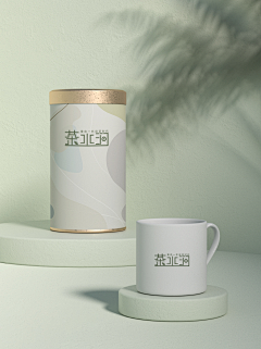 13637806298采集到茶水涧logo设计 重启一杯旧茶时代！