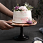 森系木质托盘蛋糕甜品台摆件婚庆生日展示架子糕点西点心托盘拍照-淘宝网