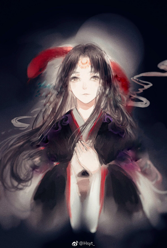 #天官赐福# 风师娘娘  灵文  半月∠...