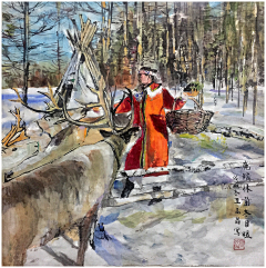 远烟凝翠采集到高晶山水画