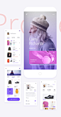 Unveile iOS UI Kit : Unveile iOS UI Kit is the high quality premium pack of 30 handcrafted stress-free screens you need for your next App design project. This pack comes with 5 categories (Shop, Cart & Checkout, Profile, Feed, Mixed), which contains r