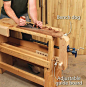 3 Classic Vises made with Pipe Clamps Increase your bench’s versatility on a budget. By Chad Stanton As a professional woodworker, leaving the comfort of my shop to work on a jobsite is part of the routine. I always take along a portable bench that’s equi