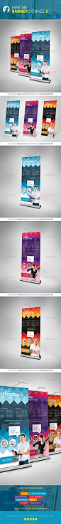 Hire Me - Banner Signage 2 - GraphicRiver Item for Sale