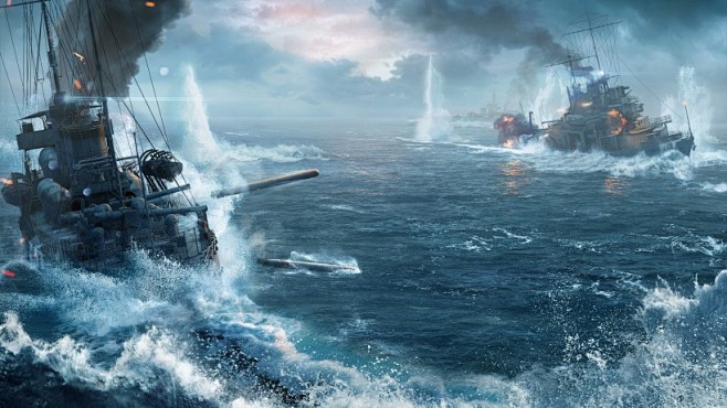 《战舰世界》游戏桌面壁纸