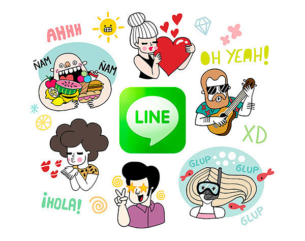 LINE Stickers - 2nd ...